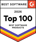 G2 Best Software 2026 · Top 100 melhores softwares